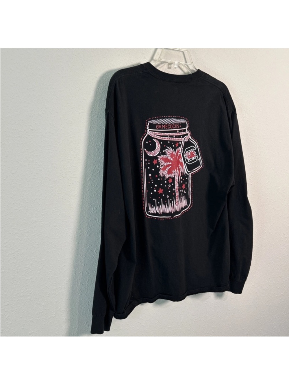 Y2K South Carolina Gamecocks Mason Jar Tailgate Hanes Long Sleeve Shirt Sz XL - Picture 9 of 9